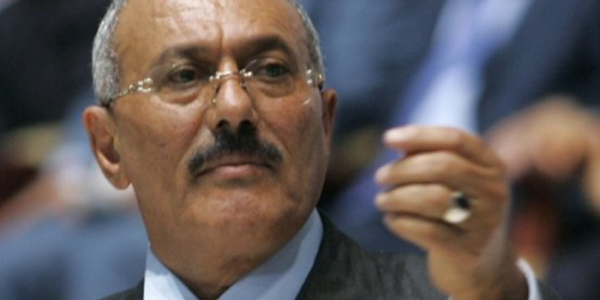 صالح يقر بالهزيمة ويتوسل الخليج إيقاف الحرب